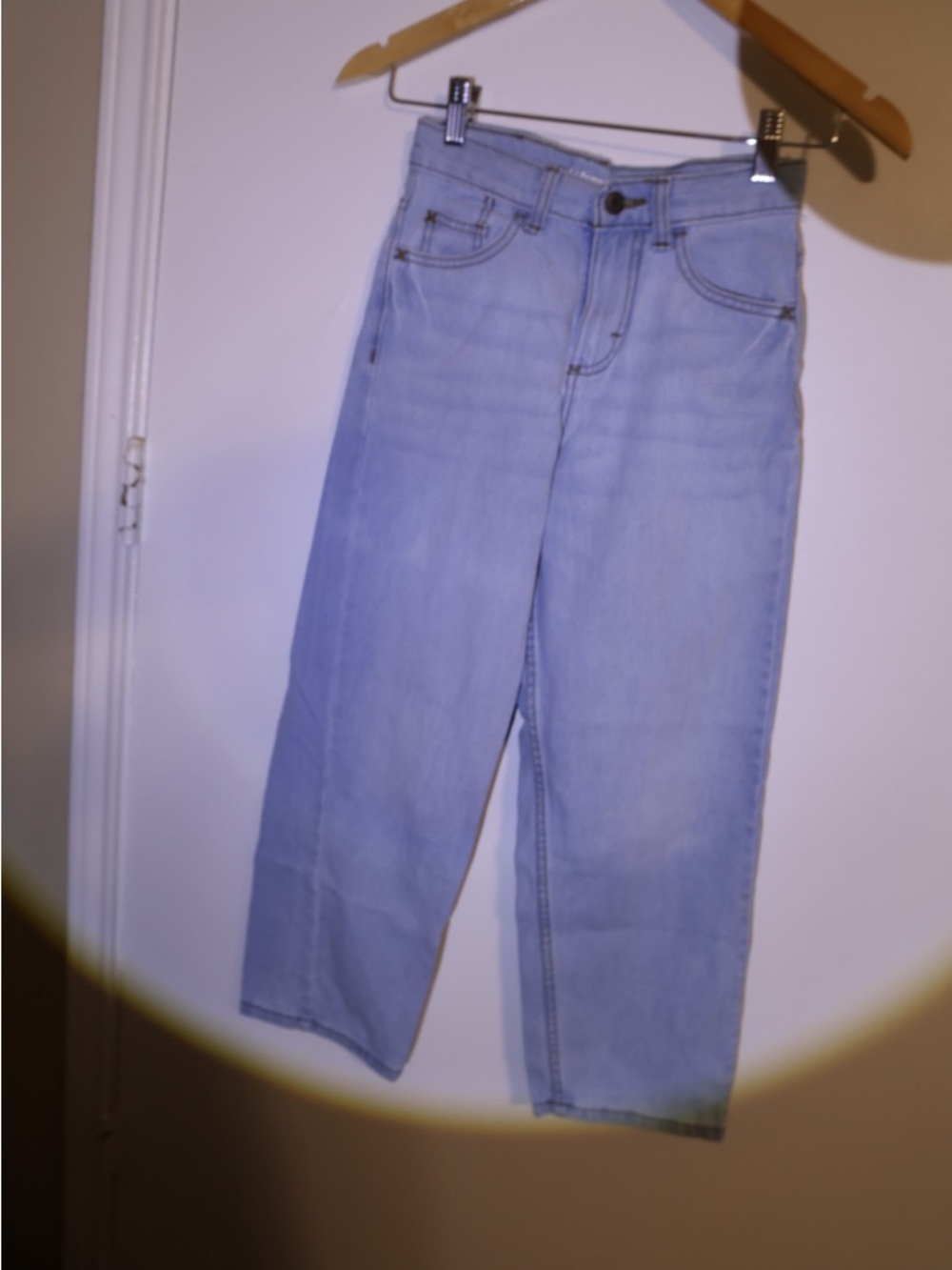 Wrangler Light Blue Straight-Leg Jeans